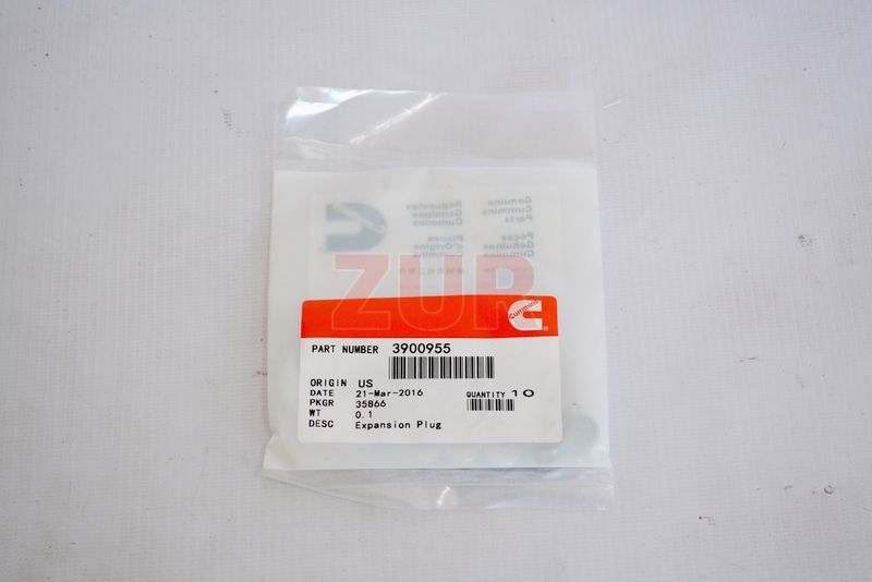 Заглушка ГБЦ 3900955 3900955