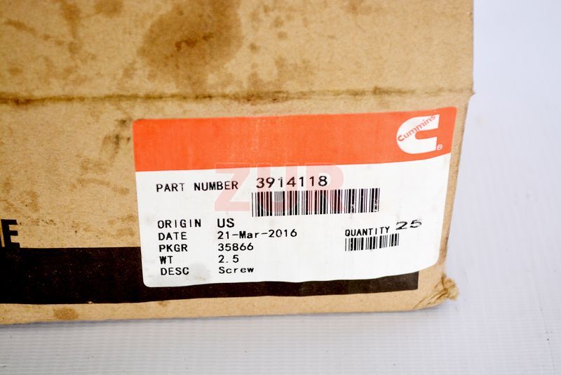 Болт шкива-демпфера коленвала - ISBe,C ,QSC (Оригинал) 3914118 3914118