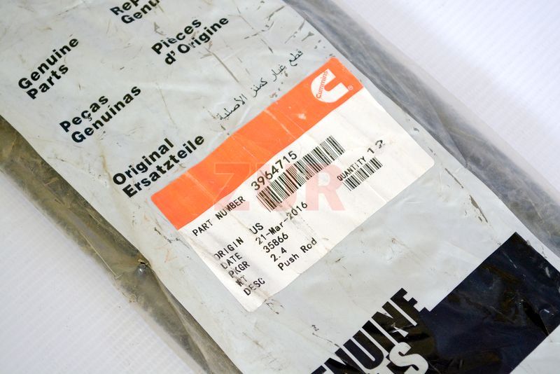 Штанга толкателя L=335mm 6ISLe,QSL,L (O+) 3964715 3964715