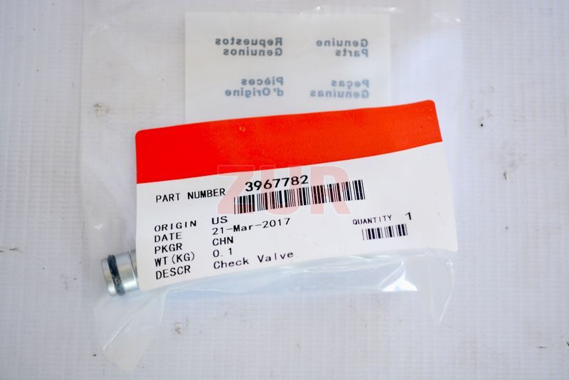 Клапан обратной трубки ТННД QSL (АНАЛОГ) (C) 3967782