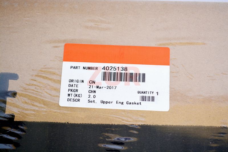 Комплект прокладок верхний 6ISBe.QSB 250-270 л.с нефаз 4025138 4025138