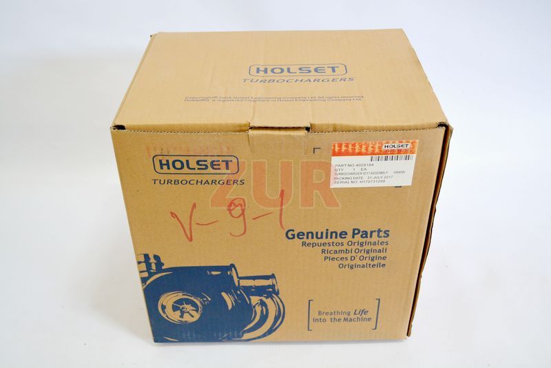 Турбокомпрессор HOLSET HX40W 6CT 4029184 4029184 / 3911946 / 4029180