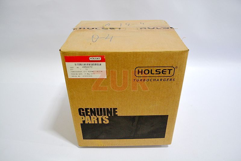 Турбокомпрессор HOLSET HE221W QSB 4040553 4040553 / 4955272 / 4040552