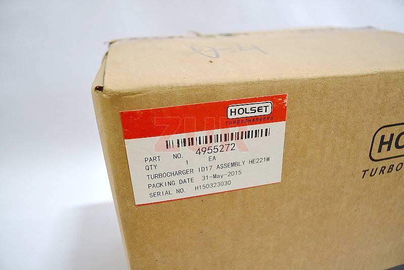 Турбокомпрессор HOLSET HE221W QSB 4040553 4040553 / 4955272 / 4040552