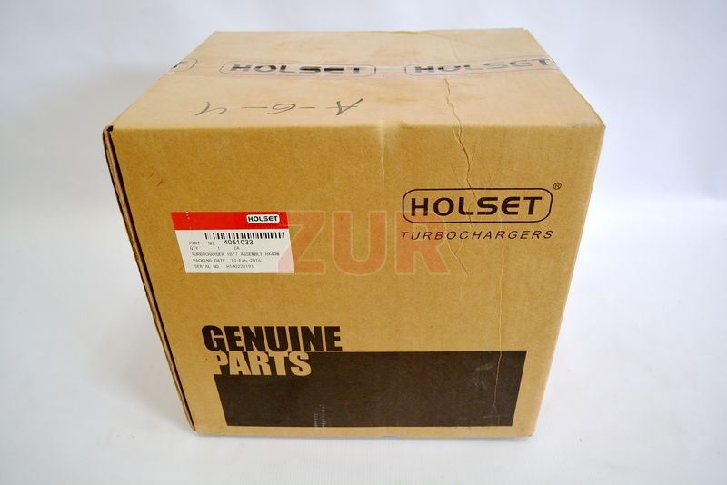 Турбокомпрессор L (Оригинал) 4051033 / 4051384 / 2882127 / 3785224