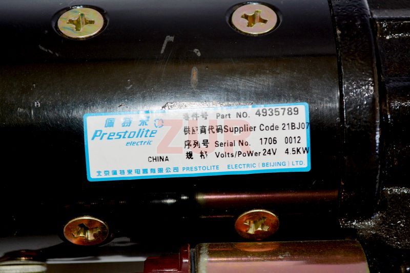 Стартер 24V 4.5kw 10зуб BTA5.9 (АНАЛОГ) (C) 4935789